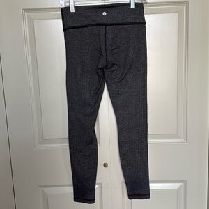 Lululemon wunder under leggings thick black legging 6 29”
